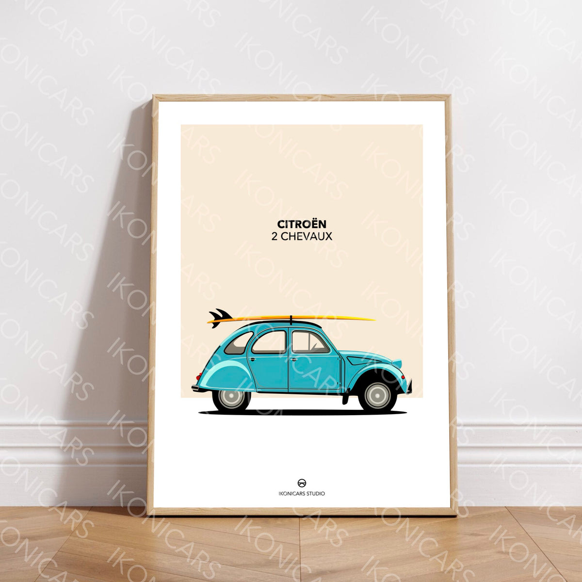 Citroën 2CV Bleue — Collection Iconique