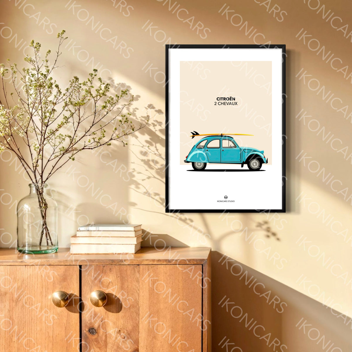 Citroën 2CV Bleue — Collection Iconique