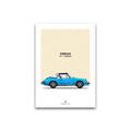 Porsche 911 Targa Bleue — Collection Iconique