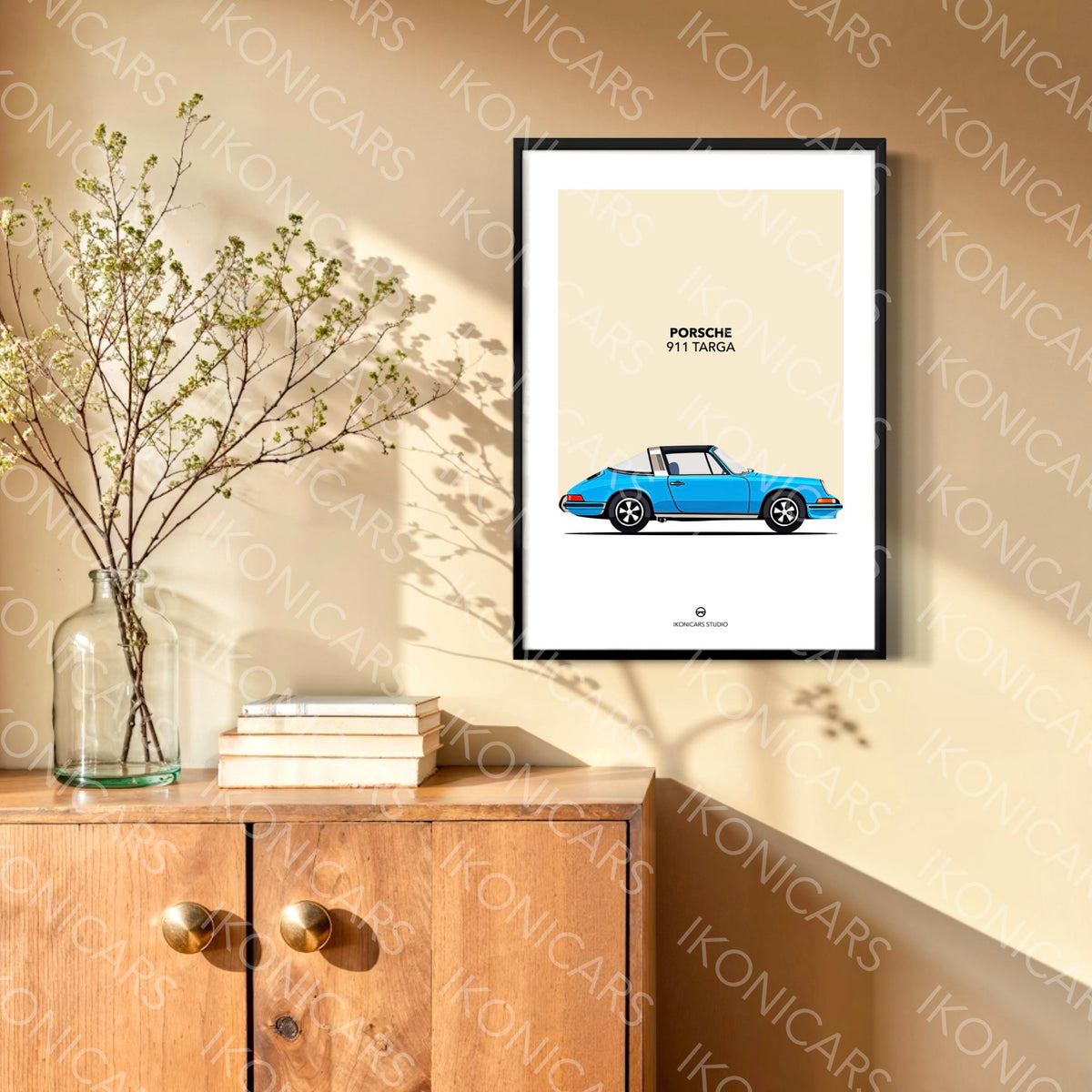 Porsche 911 Targa Bleue — Collection Iconique