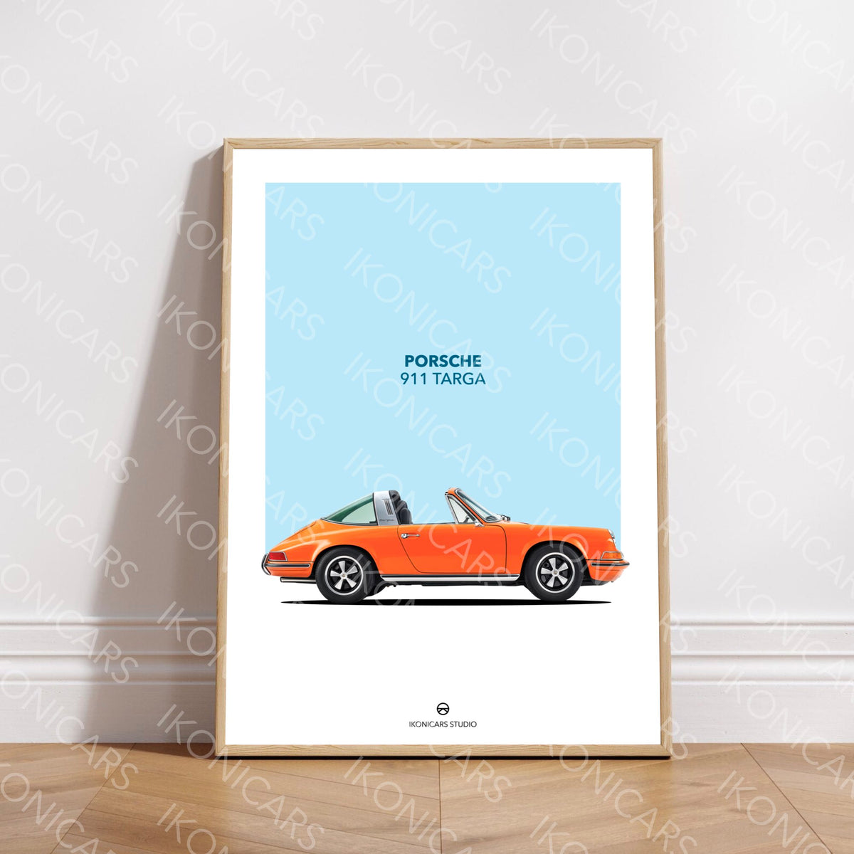 Porsche 911 Targa Orange — Collection Iconique