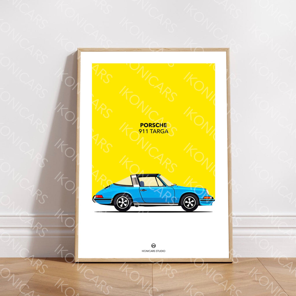 Porsche 911 Targa Bleue — Collection Iconique