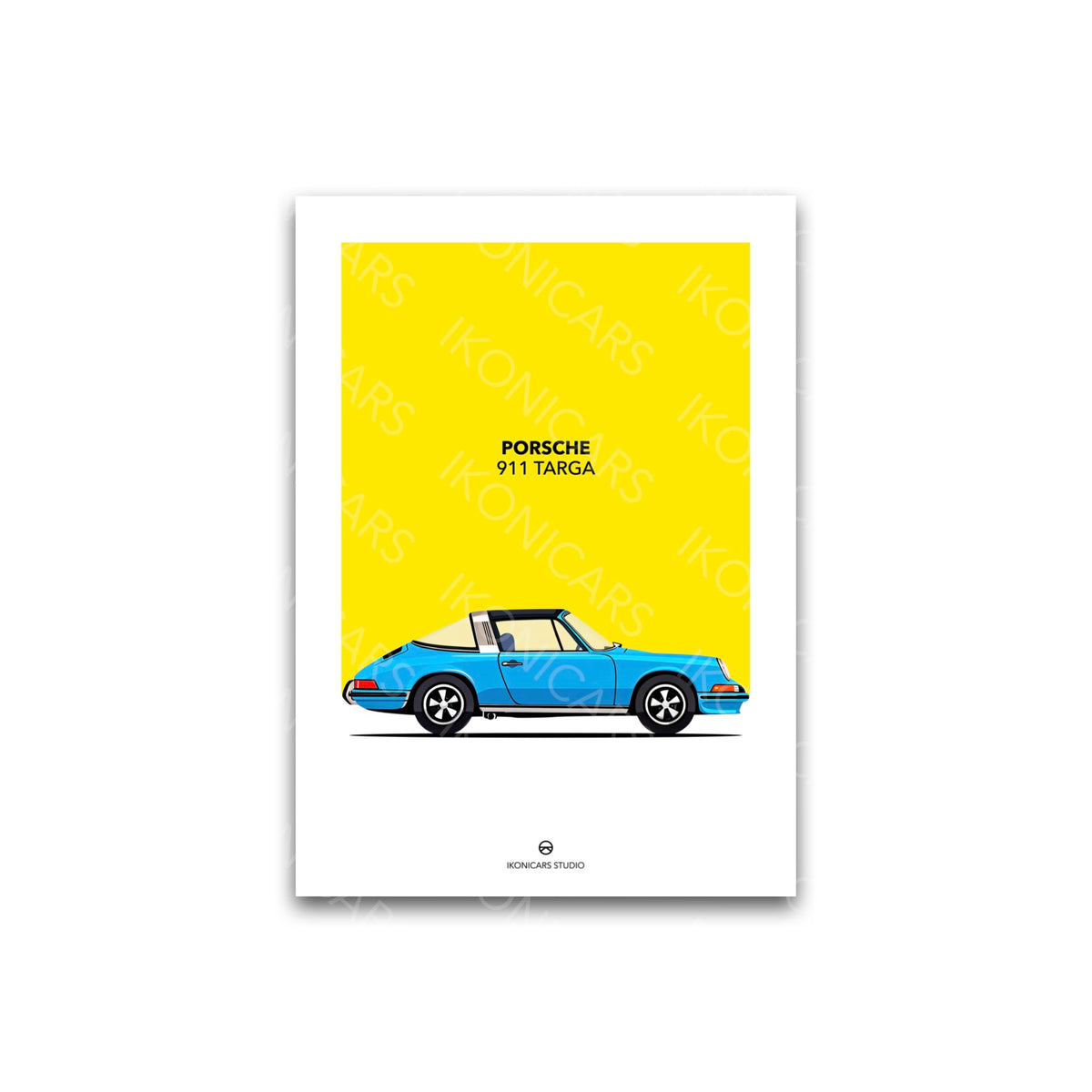 Porsche 911 Targa Bleue — Collection Iconique