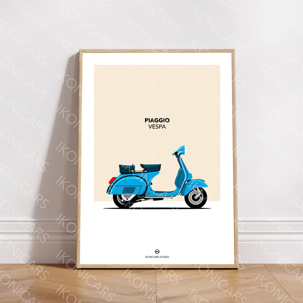 Vespa Bleue — Collection Iconique