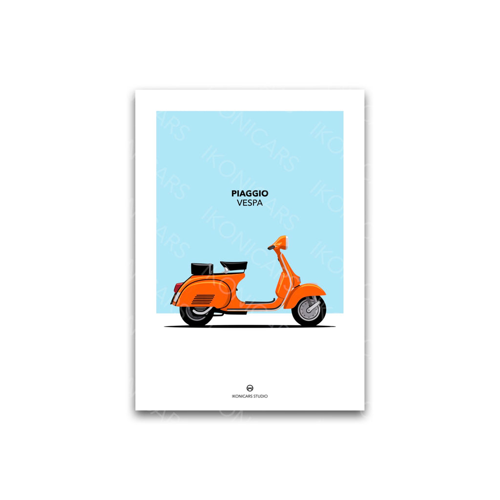 Vespa Orange — Collection Iconique