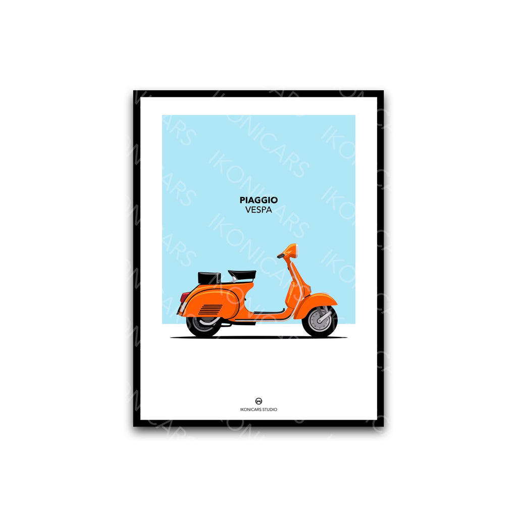 Vespa Orange — Collection Iconique