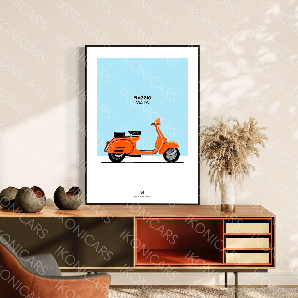 Vespa Orange — Collection Iconique