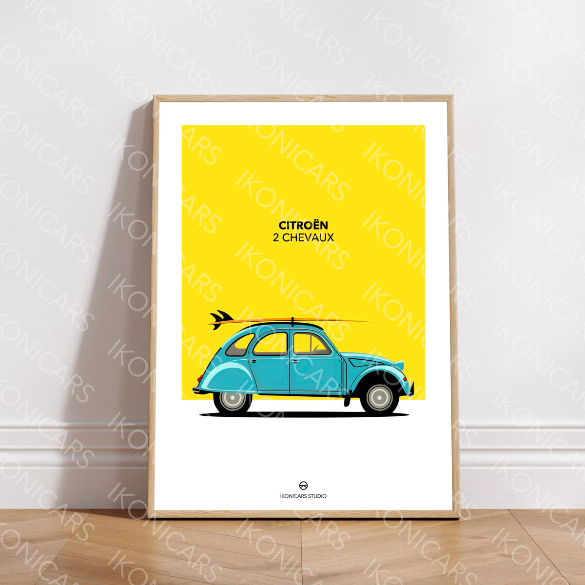 Citroën 2CV Bleue — Collection Iconique