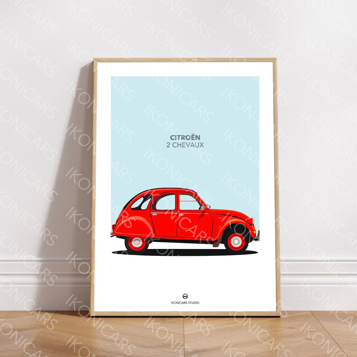 Citroën 2CV Rouge — Collection Iconique