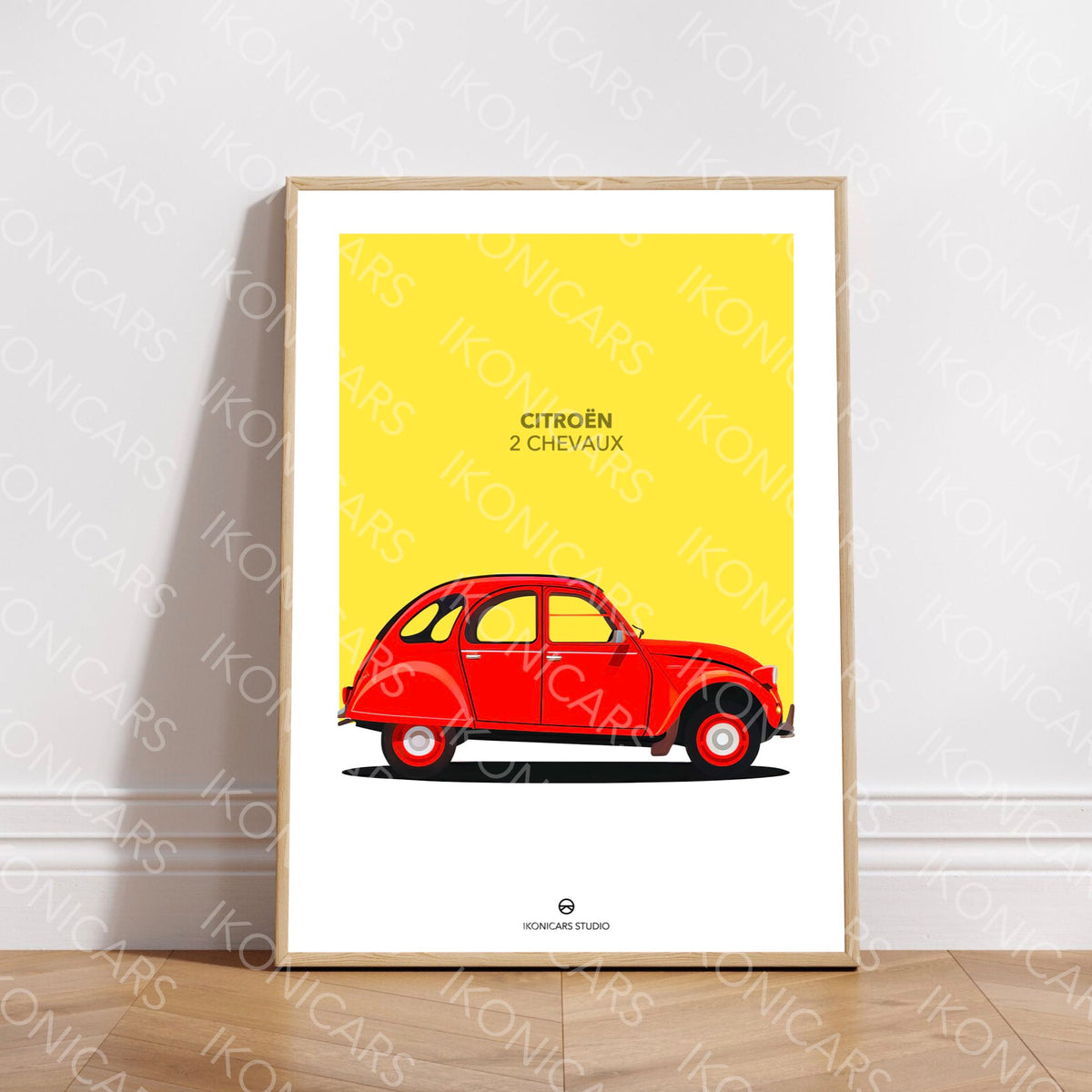 Citroën 2CV Rouge — Collection Iconique