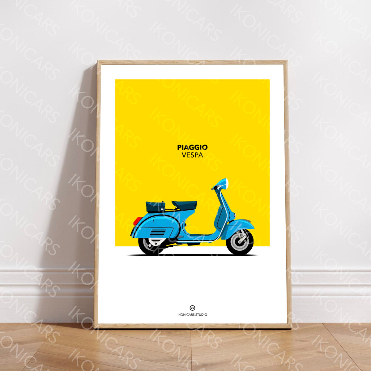 Vespa Bleue — Collection Iconique